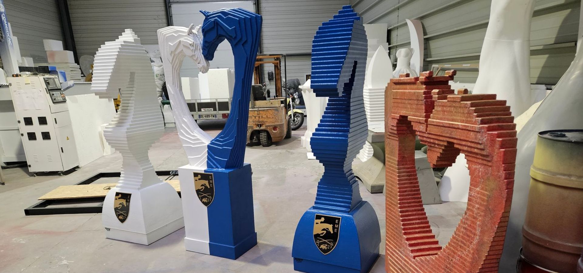 Installation artistique grand format - Création POLYSPRAY