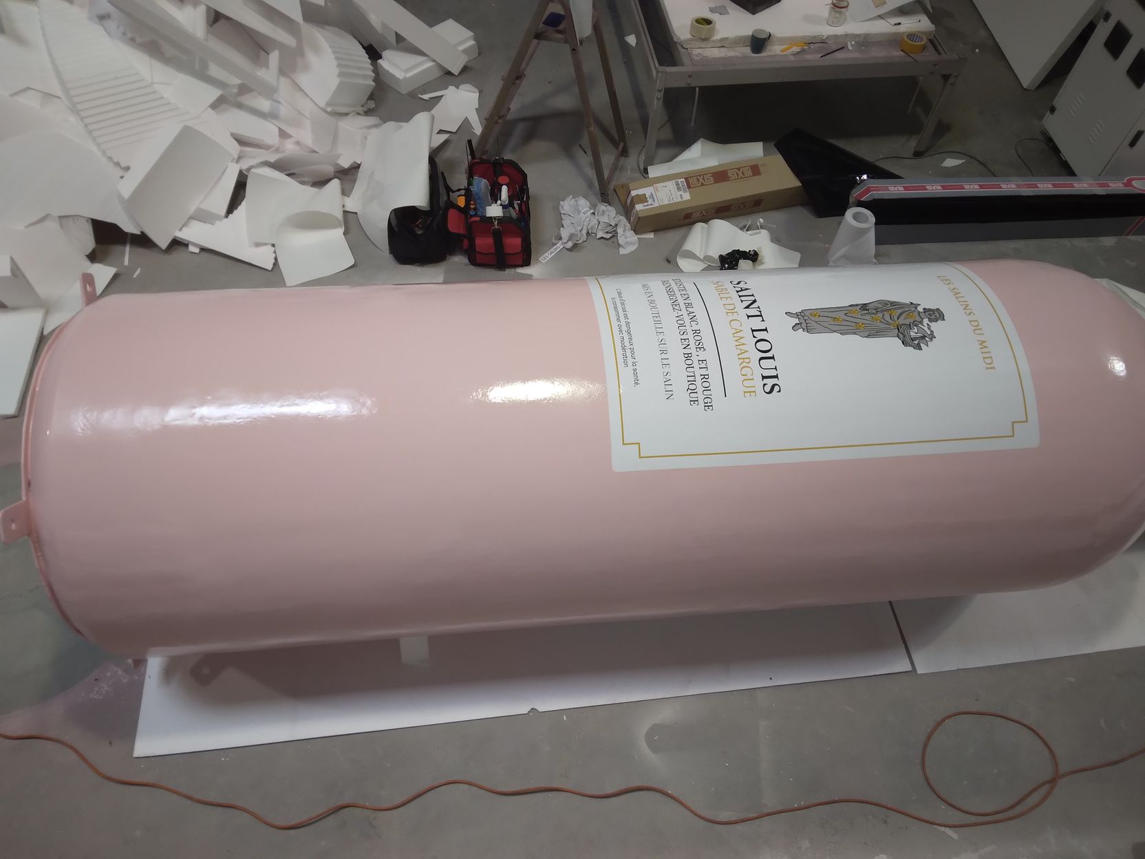 Polyspray réalisation de décors XXL