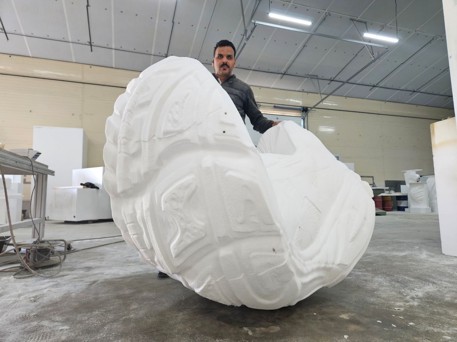 Polyspray réalisation de décors XXL