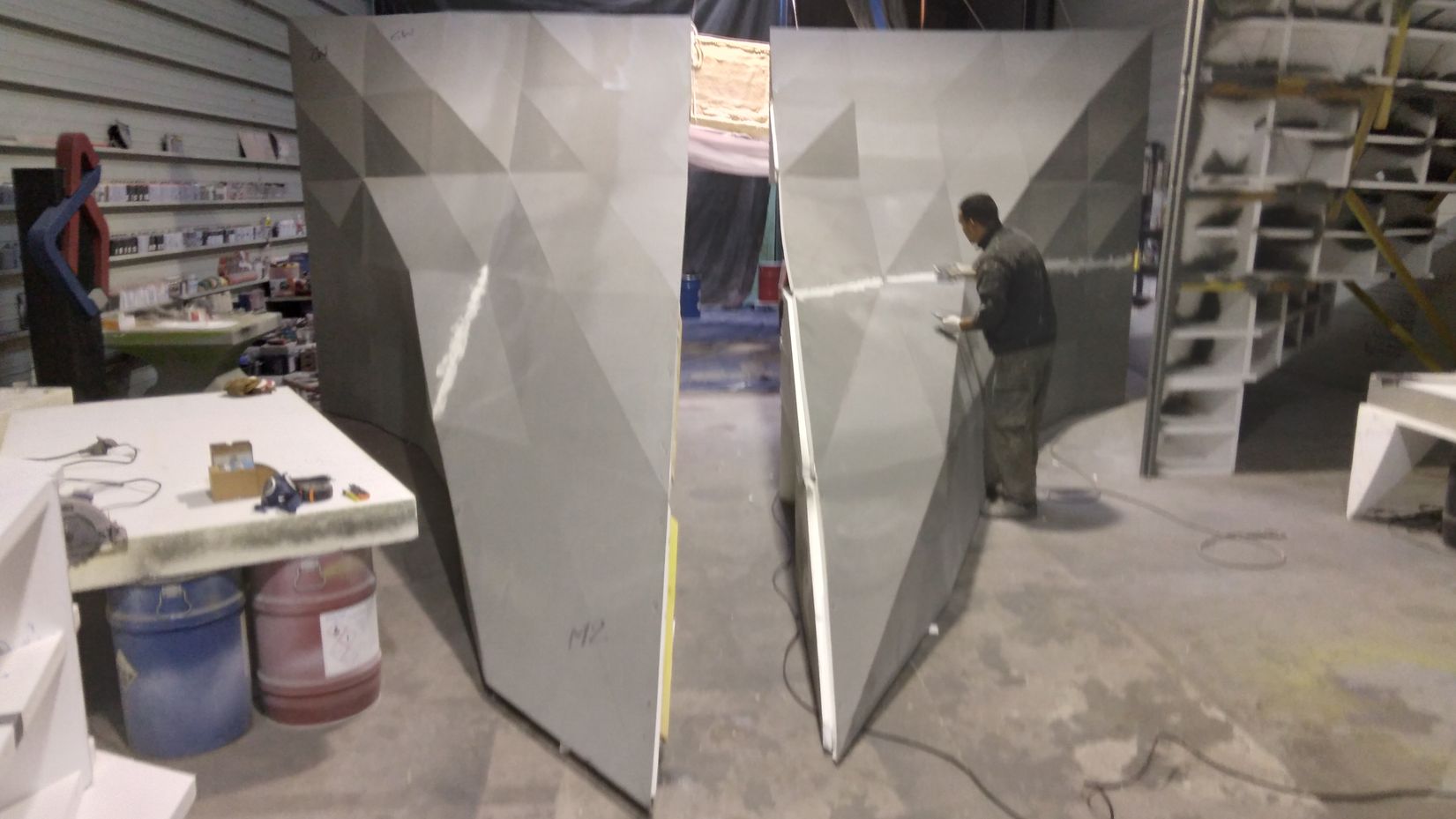 Polyspray réalisation de décors XXL