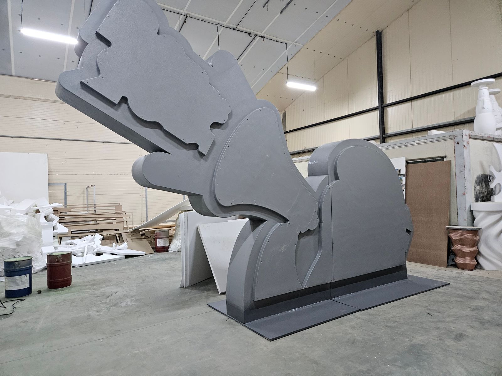 Polyspray réalisation de décors XXL