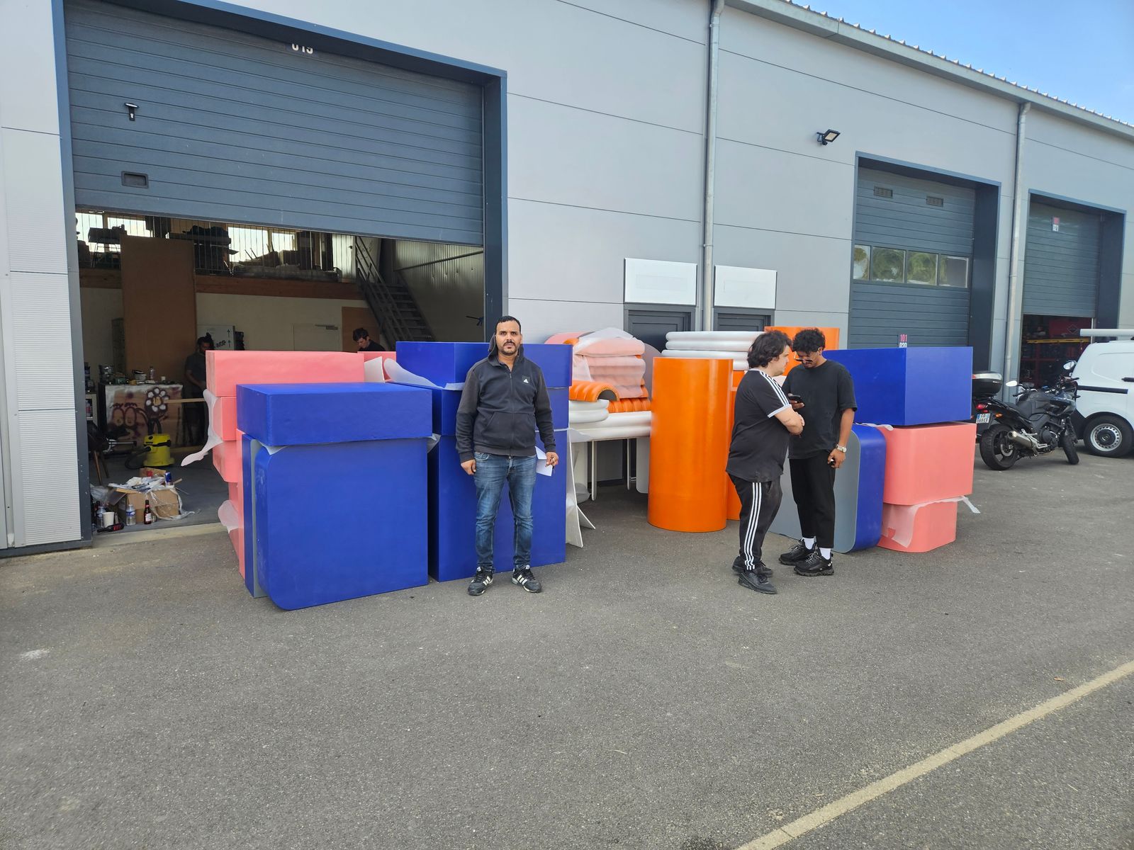 Polyspray réalisation de décors XXL