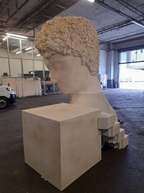 Polyspray réalisation de décors XXL