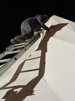 Polyspray réalisation de décors XXL