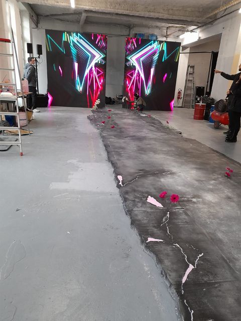 Polyspray réalisation de décors XXL