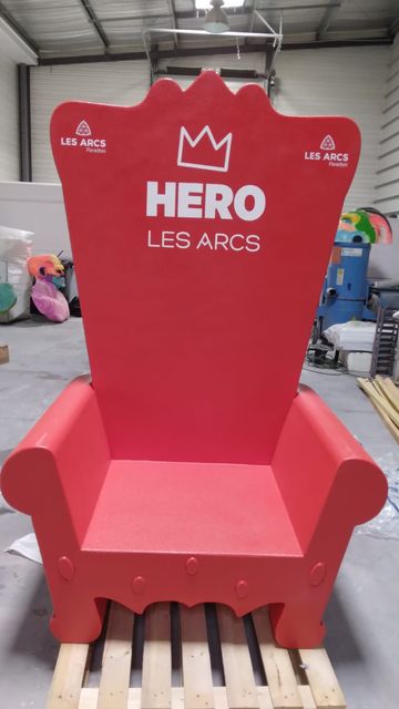 Polyspray réalisation de décors XXL