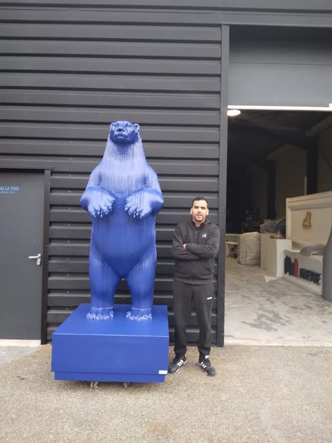 Polyspray réalisation de décors XXL