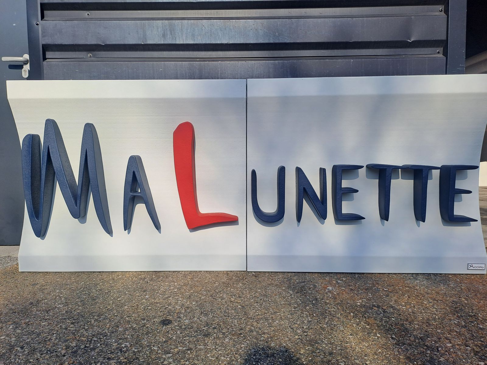 Polyspray réalisation de lettrages 3D