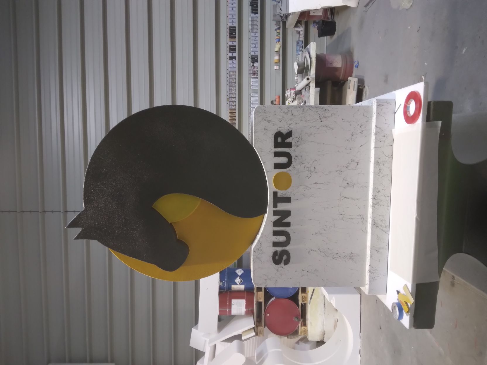 Polyspray réalisation de lettrages 3D