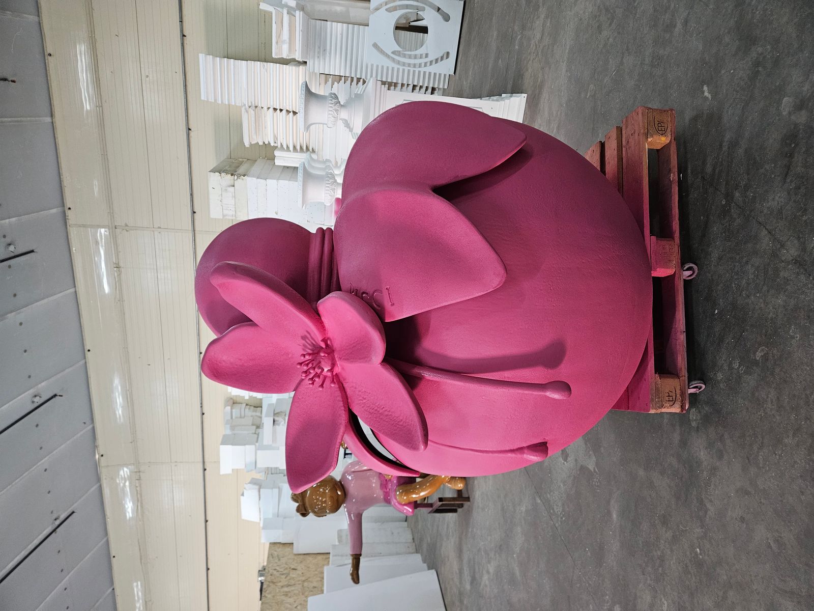 Polyspray réalisation de PLV 3D XXL