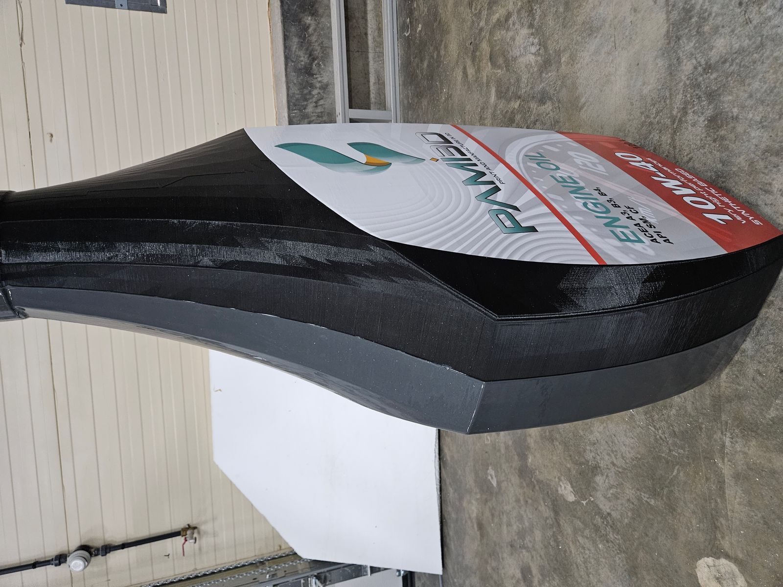 Polyspray réalisation de PLV 3D XXL