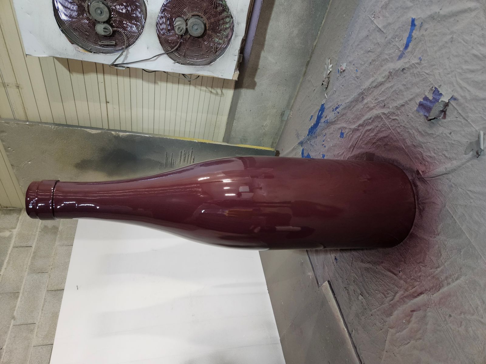 Polyspray réalisation de PLV 3D XXL