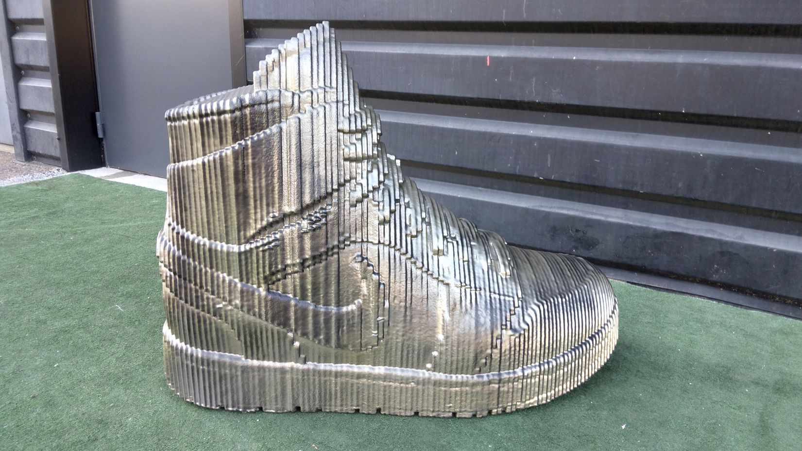 Polyspray réalisation de PLV 3D XXL