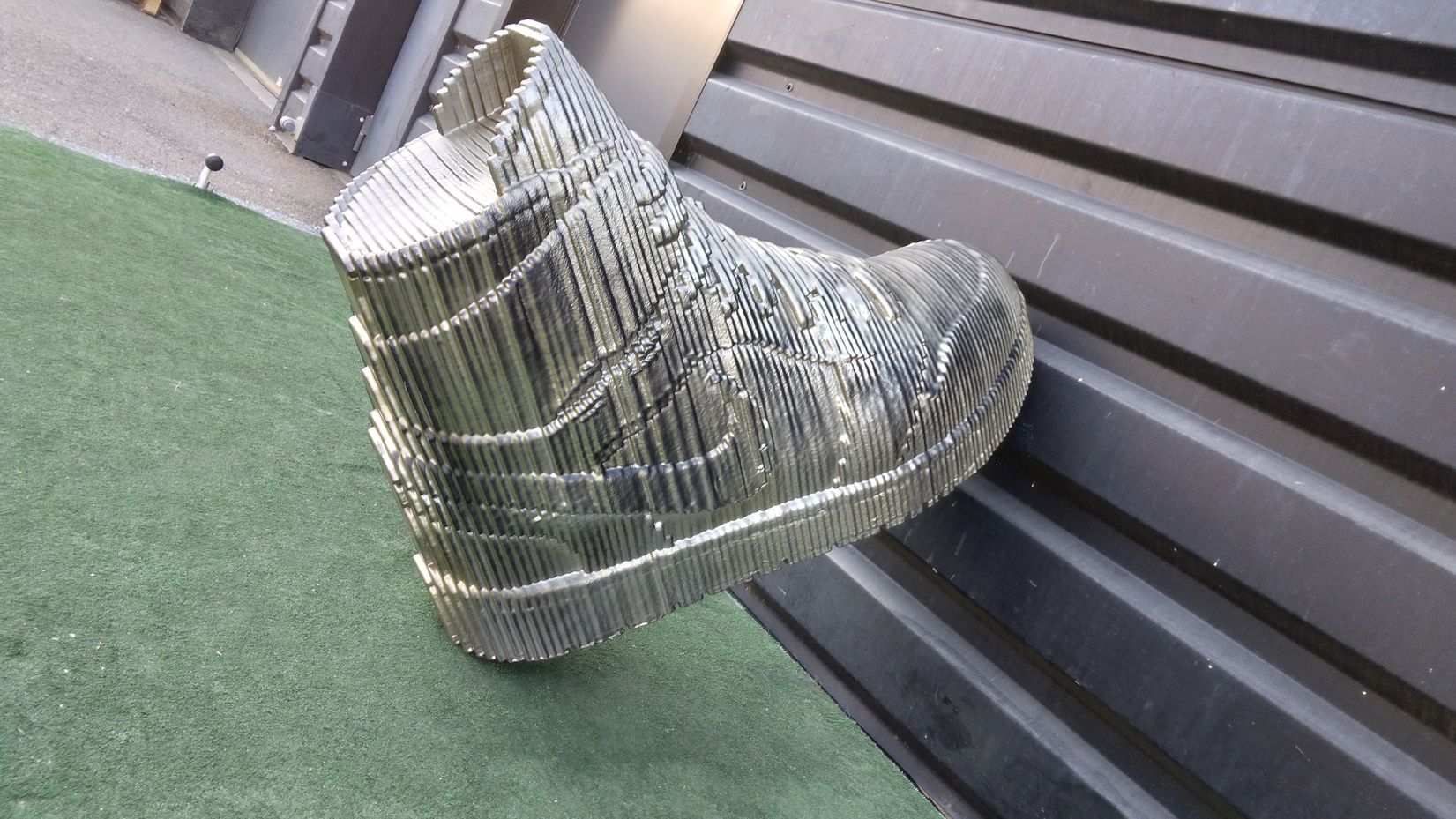 Polyspray réalisation de PLV 3D XXL