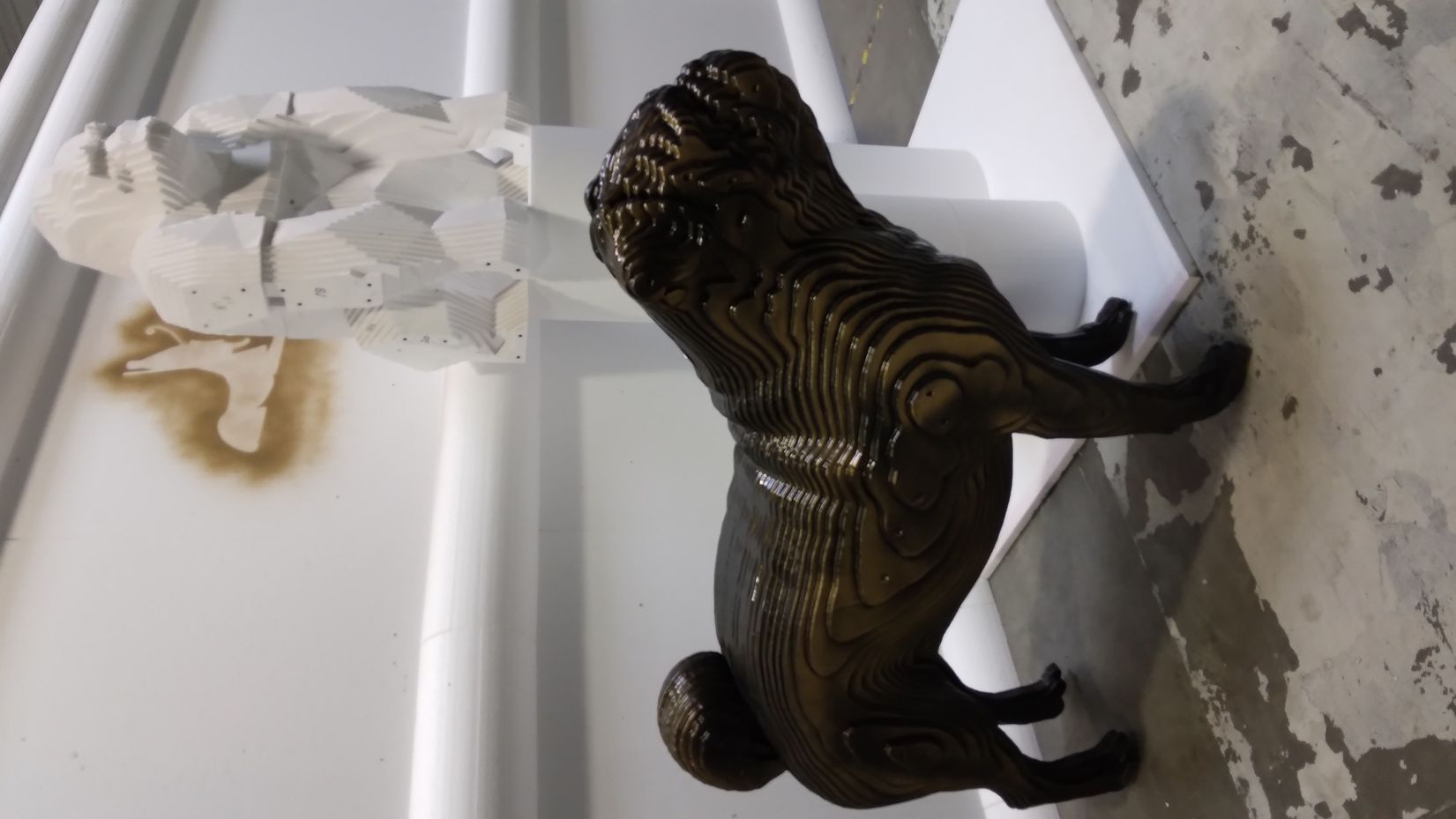 Polyspray réalisation de sculptures XXL