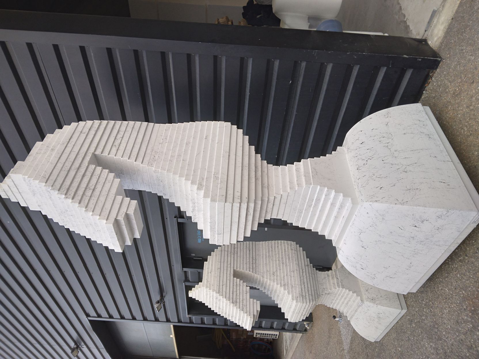 Polyspray réalisation de sculptures XXL