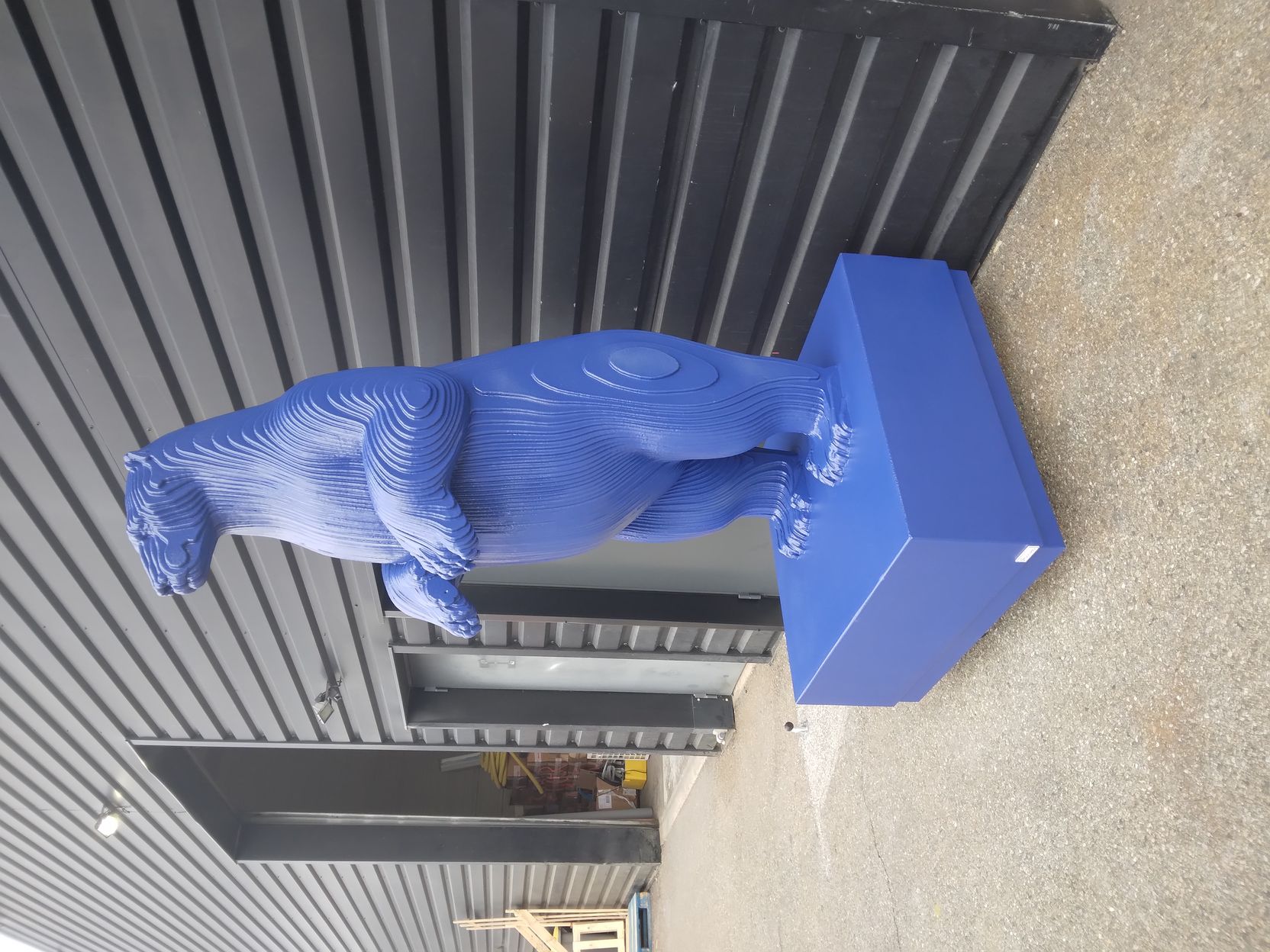 Polyspray réalisation de sculptures XXL