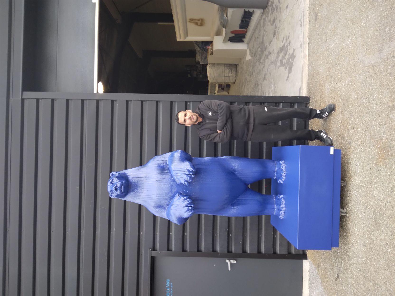 Polyspray réalisation de sculptures XXL