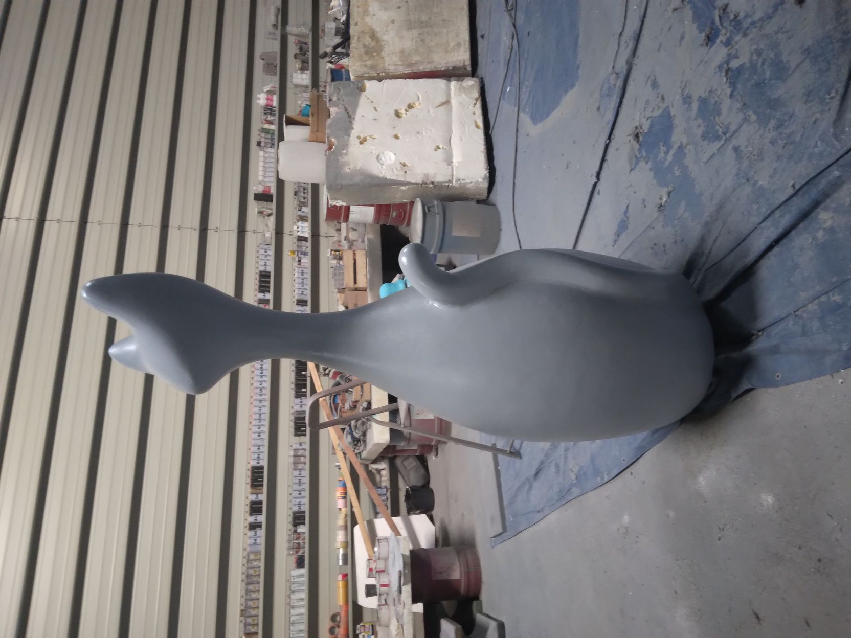 Polyspray réalisation de sculptures XXL