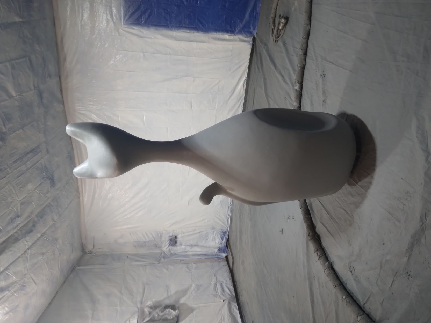 Polyspray réalisation de sculptures XXL