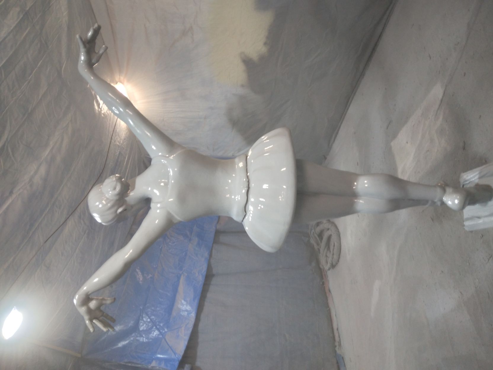 Polyspray réalisation de sculptures XXL