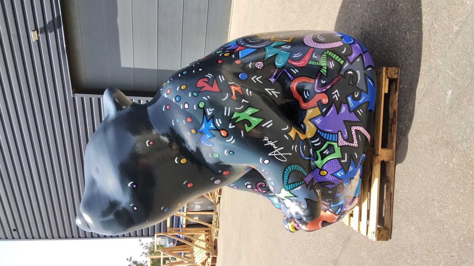 Polyspray réalisation de sculptures XXL