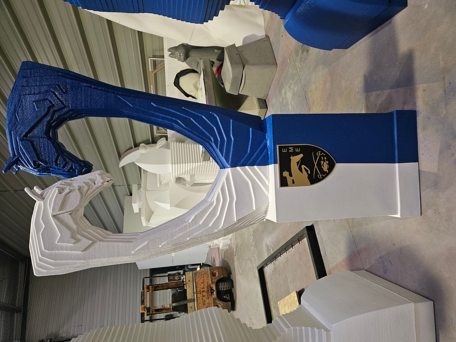 Polyspray réalisation de sculptures XXL