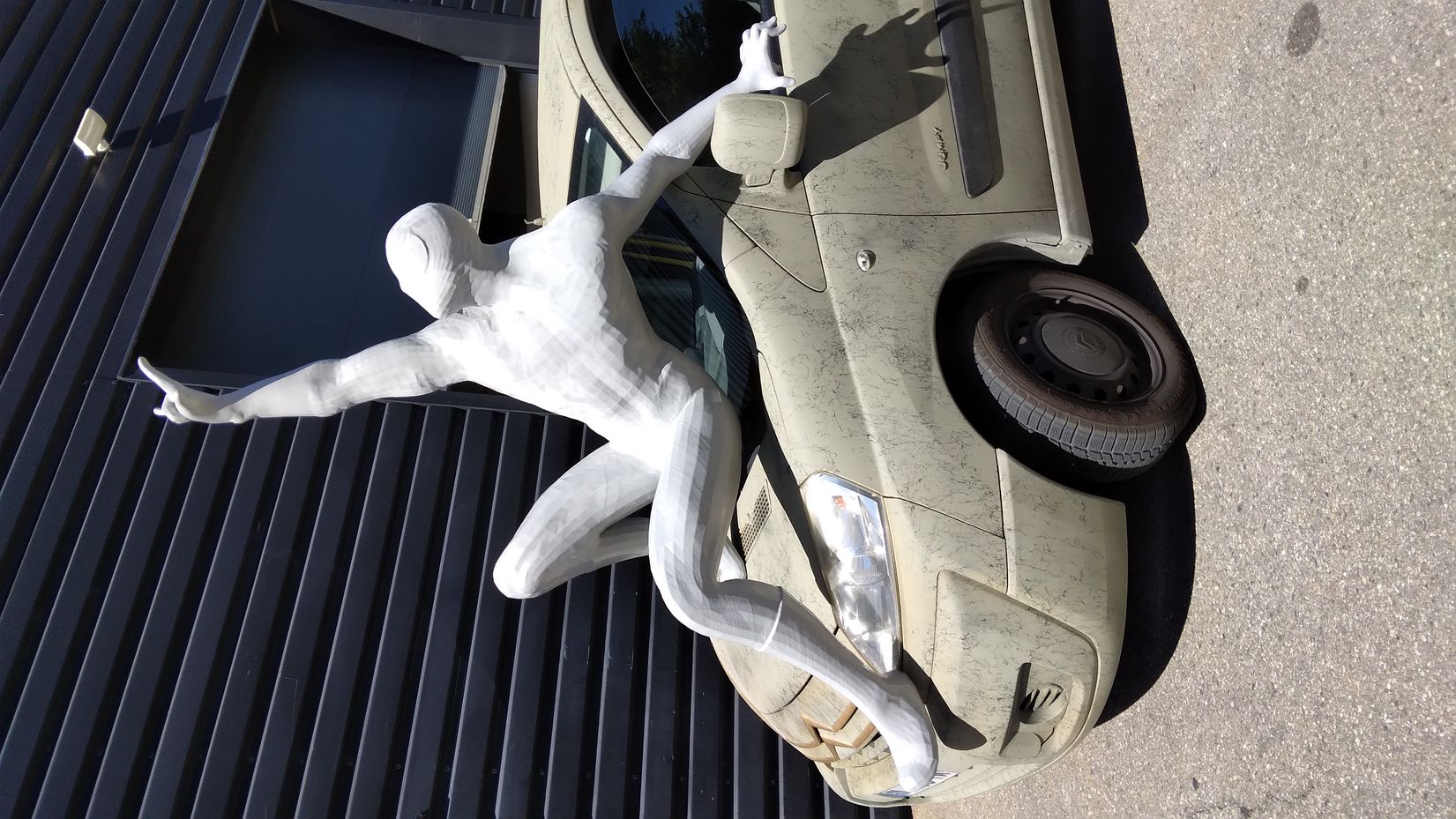 Polyspray réalisation de sculptures XXL