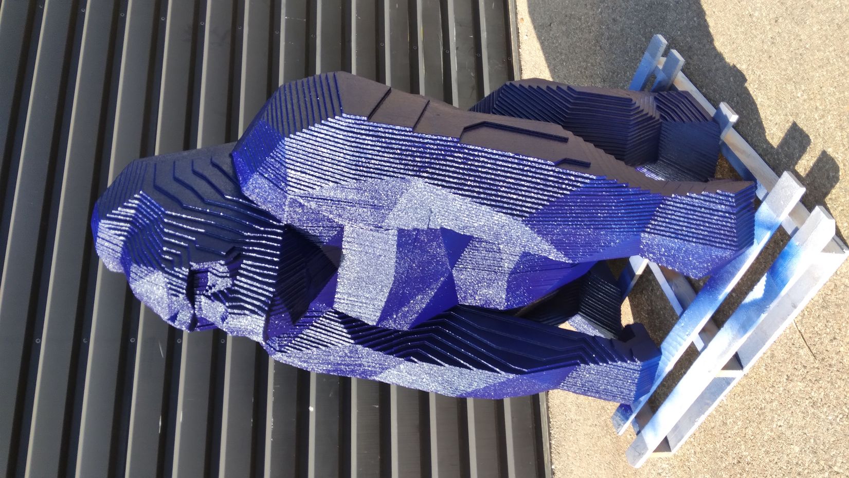 Polyspray réalisation de sculptures XXL