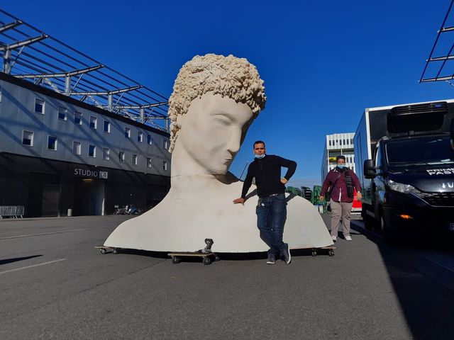 Création sculpture monumentale 3D avec finition haute qualité